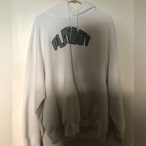 Playboy white hoodie